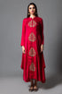 Lotus Embroidered Dress